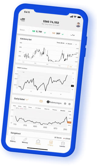 Cortex Tradero digital web application on mobile device